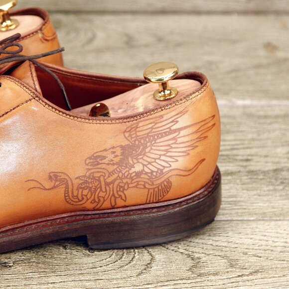 Allen Edmonds THREE KINGS 10.5 D Walnut * add $15 new Cedar Trees main image 15